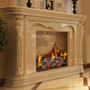 9 PCS Ceramic Fireplace Logs Set Realistic Artificial Gas Fireplace Logs