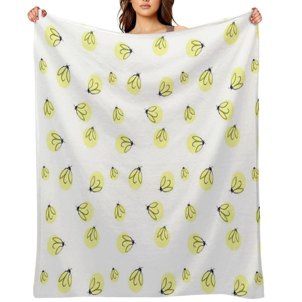 Fireflies, Lightning Bugs Throw Blanket