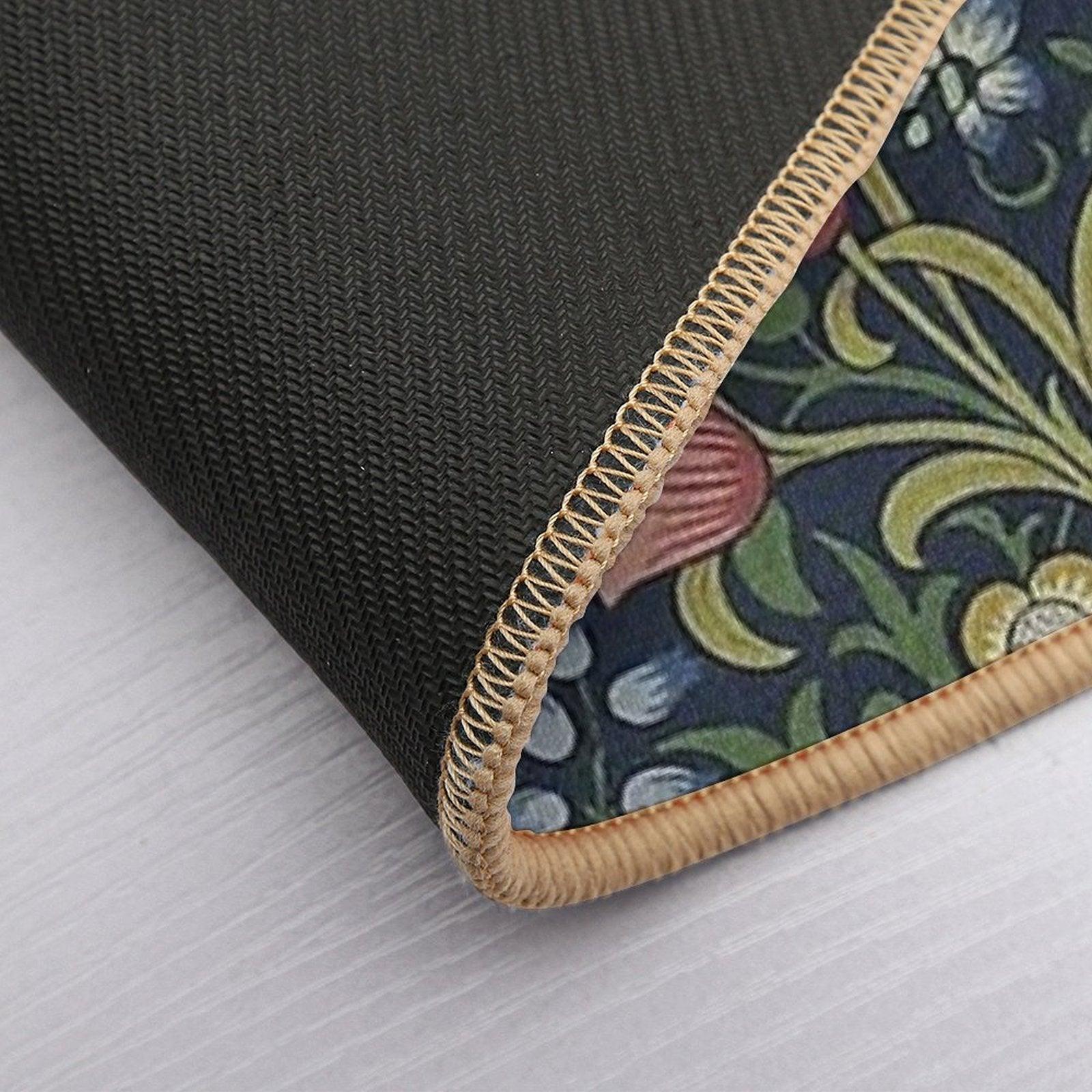 William Morris Golden Lily Pattern Bath Mat
