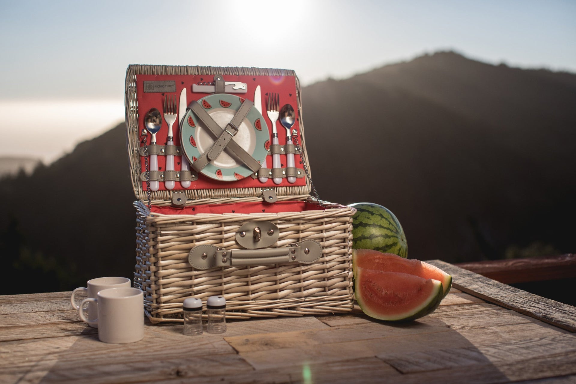 Catalina Picnic Basket for 2 Picnic Time Family of Brands