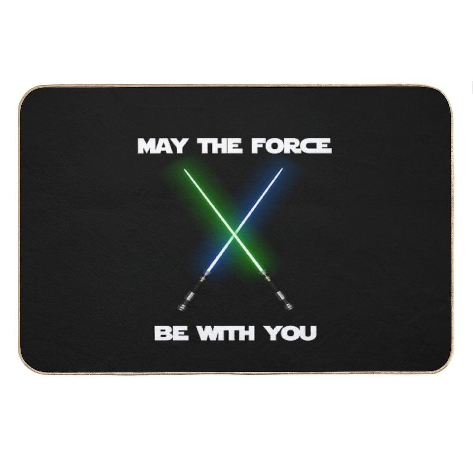 May The Force Be with You Bath Mat