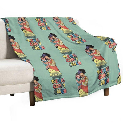 Loonette And Molly (The Big Comfy Couch) Machine-washable Throw Blanket