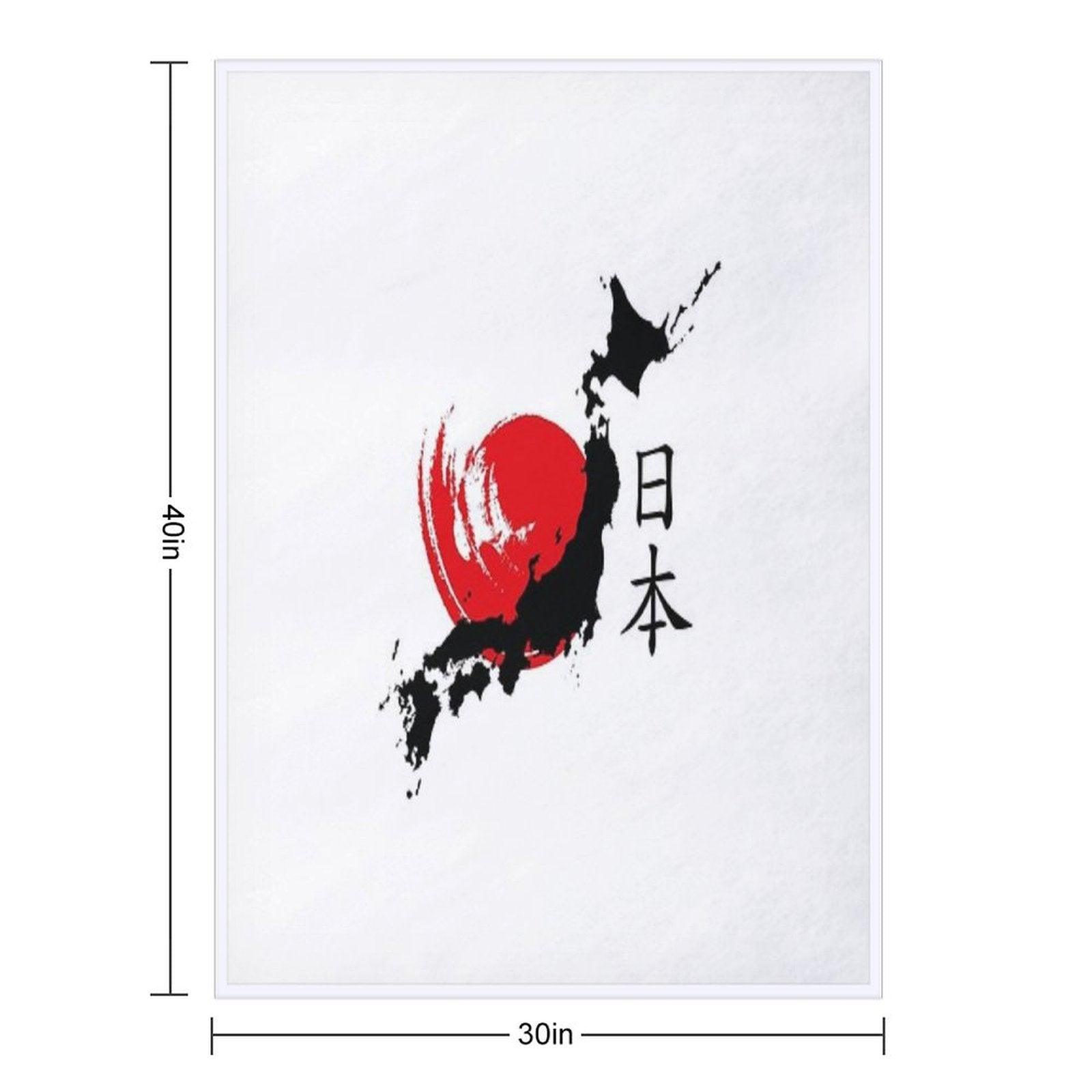 Japan Throw Blanket