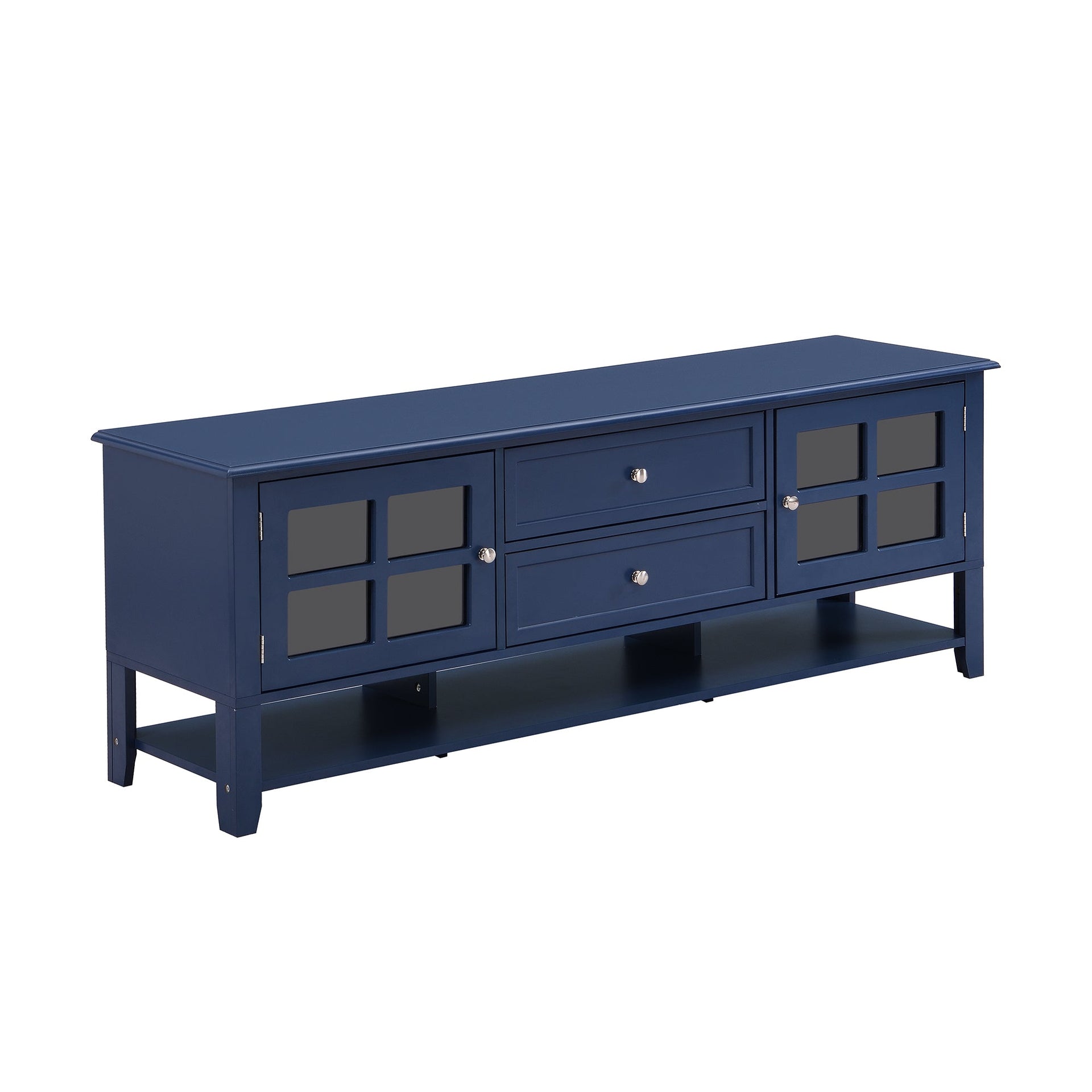 TV Stand Entertainment Center with Multifunctional Storage and Modern Design