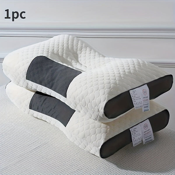 1pc Knitted Pillow SP Neck Protection, Sleep Massage Pillow Core, Household Pillow Moisture Absorption Breathable, Bedding Living Room Bedroom Decoration Pillow DSers Fulfillment