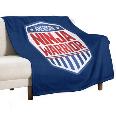 American Ninja Warrior Kids Camo Travel-friendly Throw Blanket