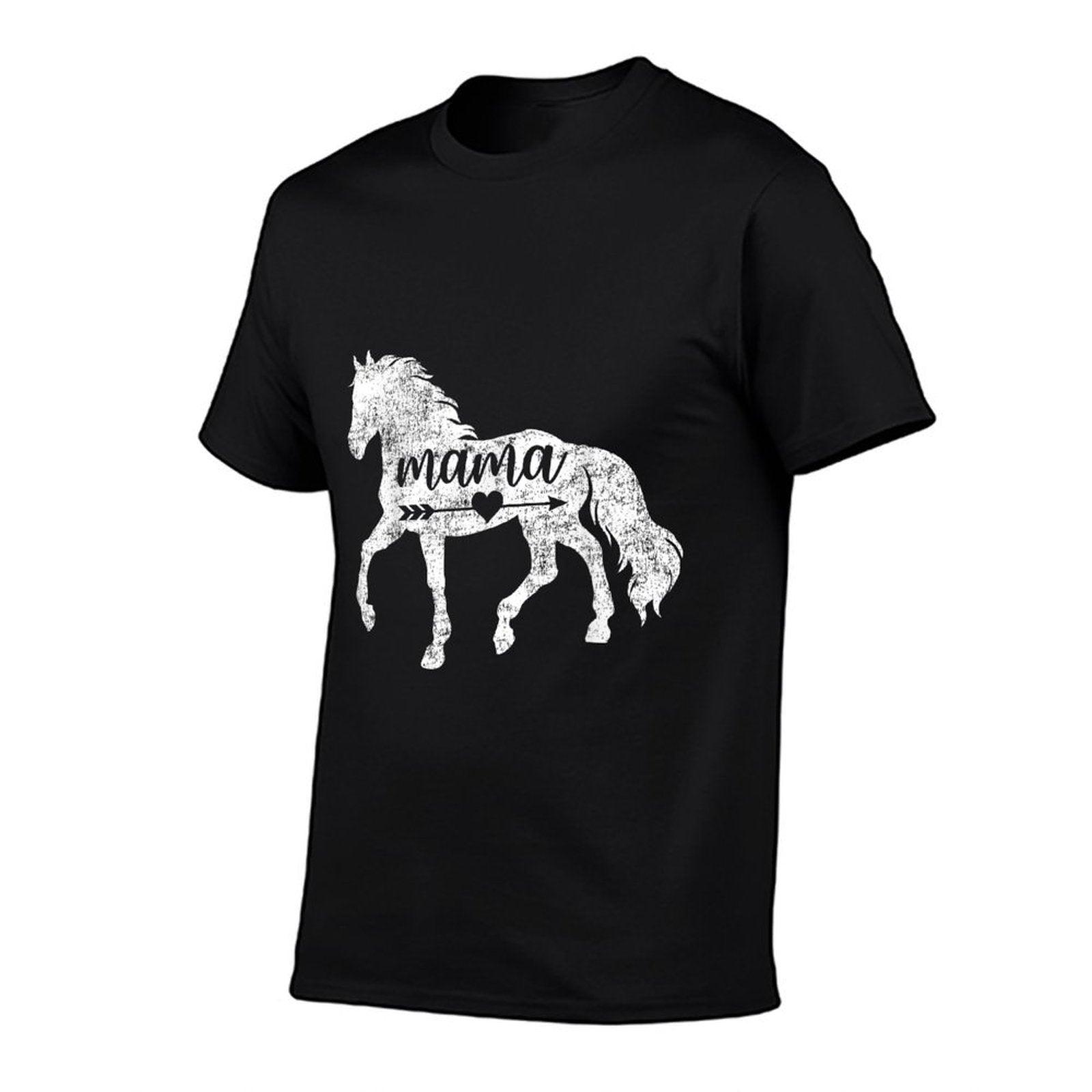 Horse Mama Shirt - Funny Horse Lover Mom Mother's Day T-Shirt