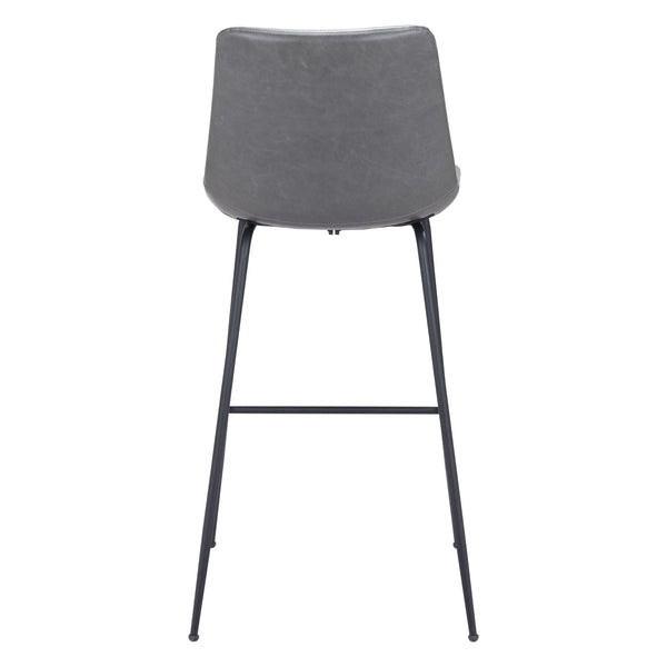 Byron Barstool Gray