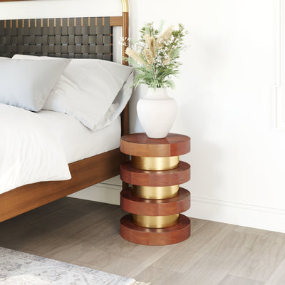 Marigot Side Table Walnut