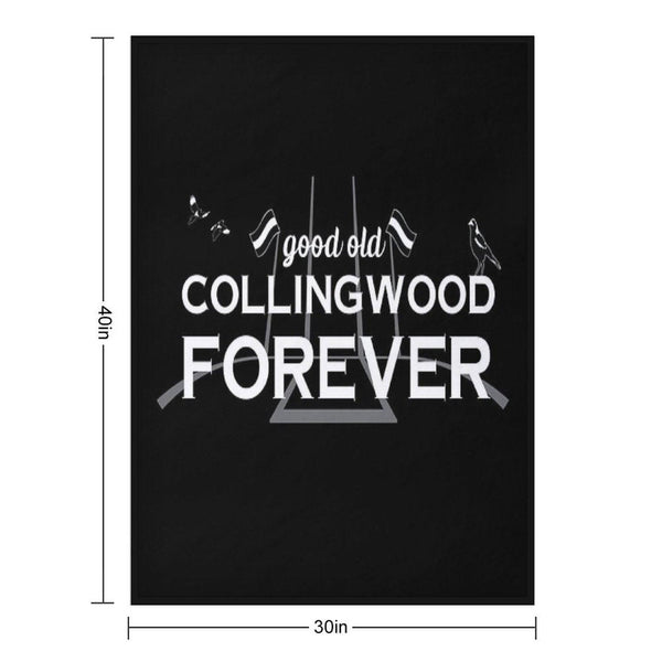 Good Old Collingwood Forever - Collingwood Theme Song Throw Blanket