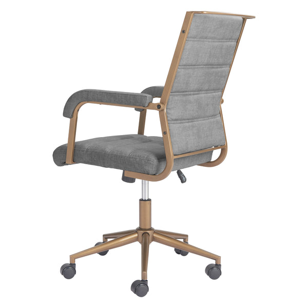 Auction Office Chair Gray