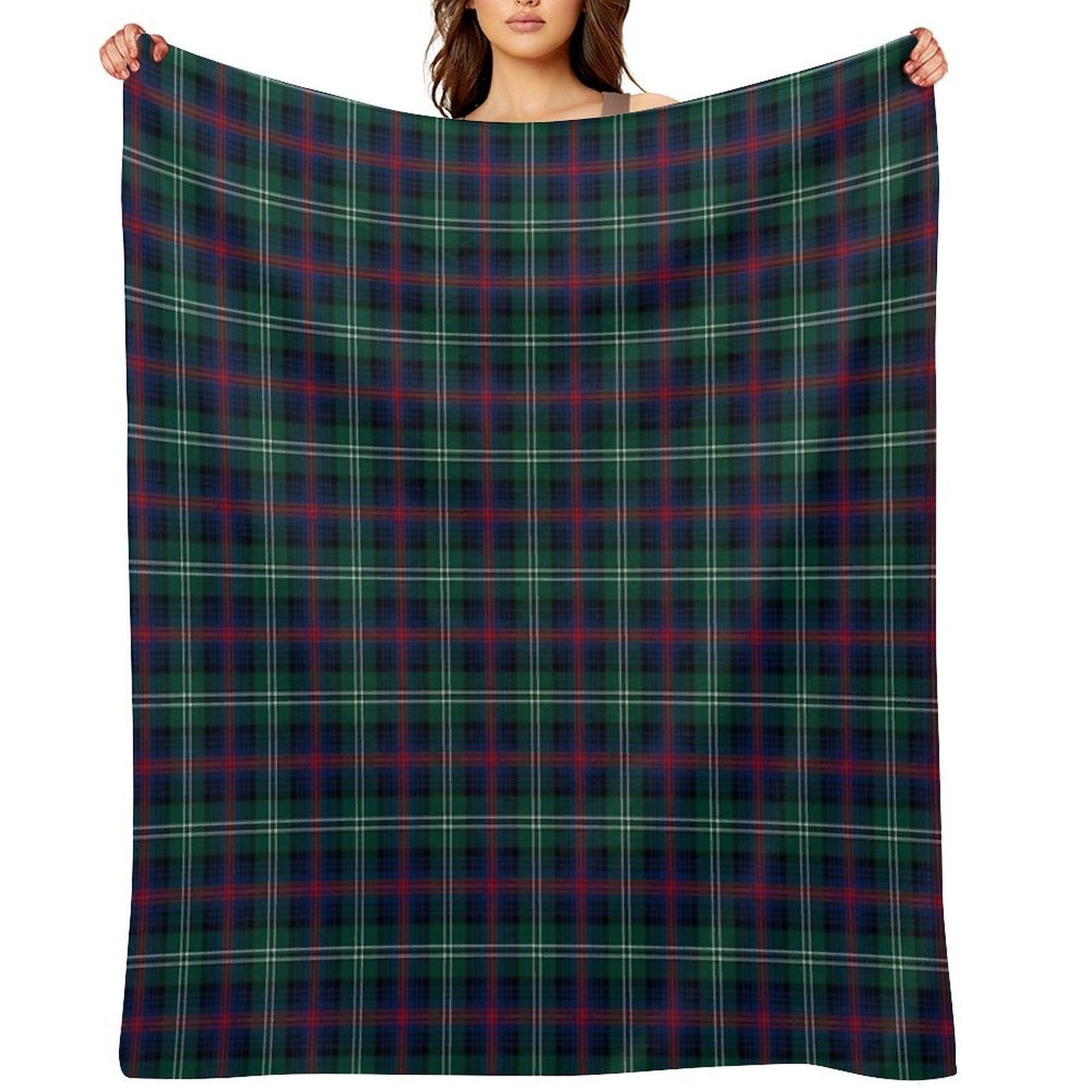 Clan Sutherland Tartan Throw Blanket