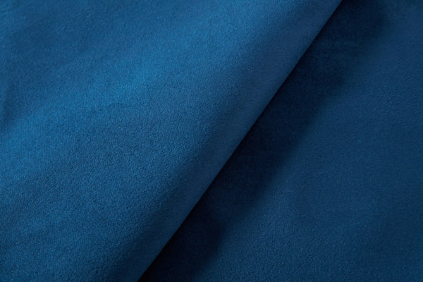 Peyton Upholstered Queen Bed with 54' High Headboard and Traditional Buttoned Tufting in Blue Velvet BLAKHOM