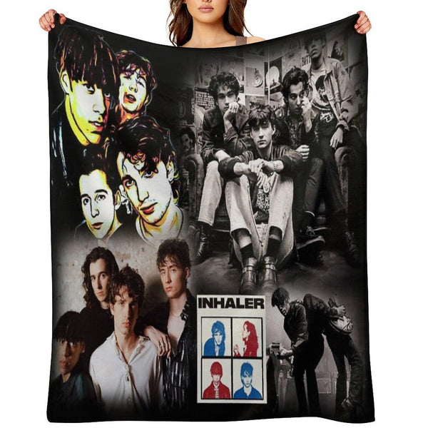 Inhaler Band Dublin Throw Blanket