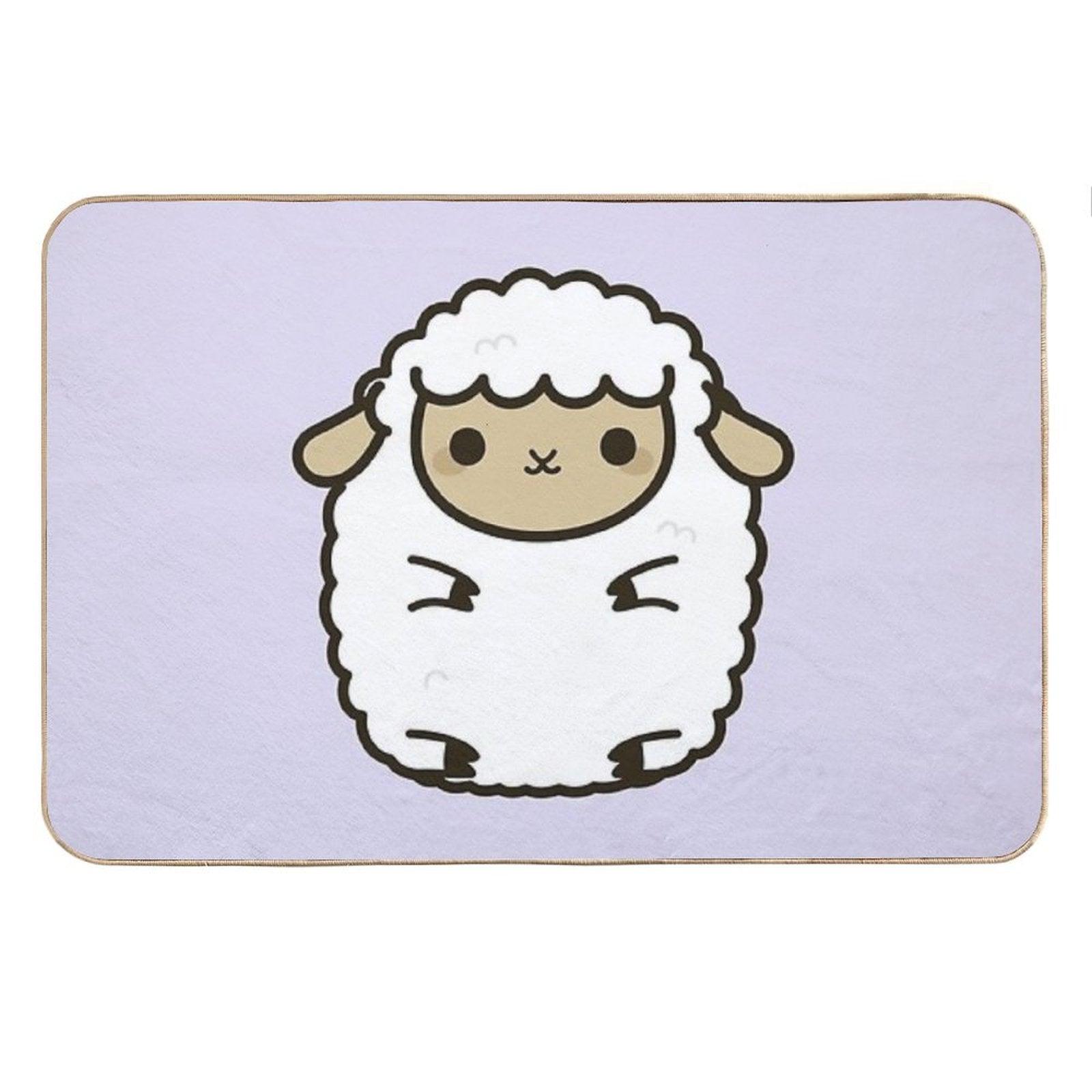 Cute Lamb Bath Mat