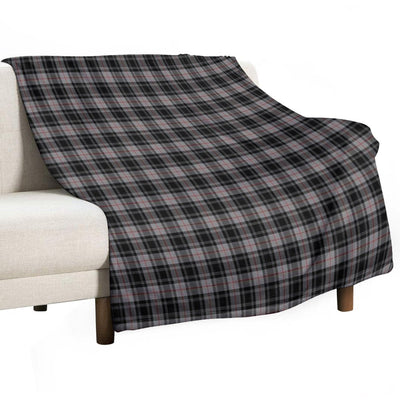 Clan Moffat Tartan Plush Throw Blanket
