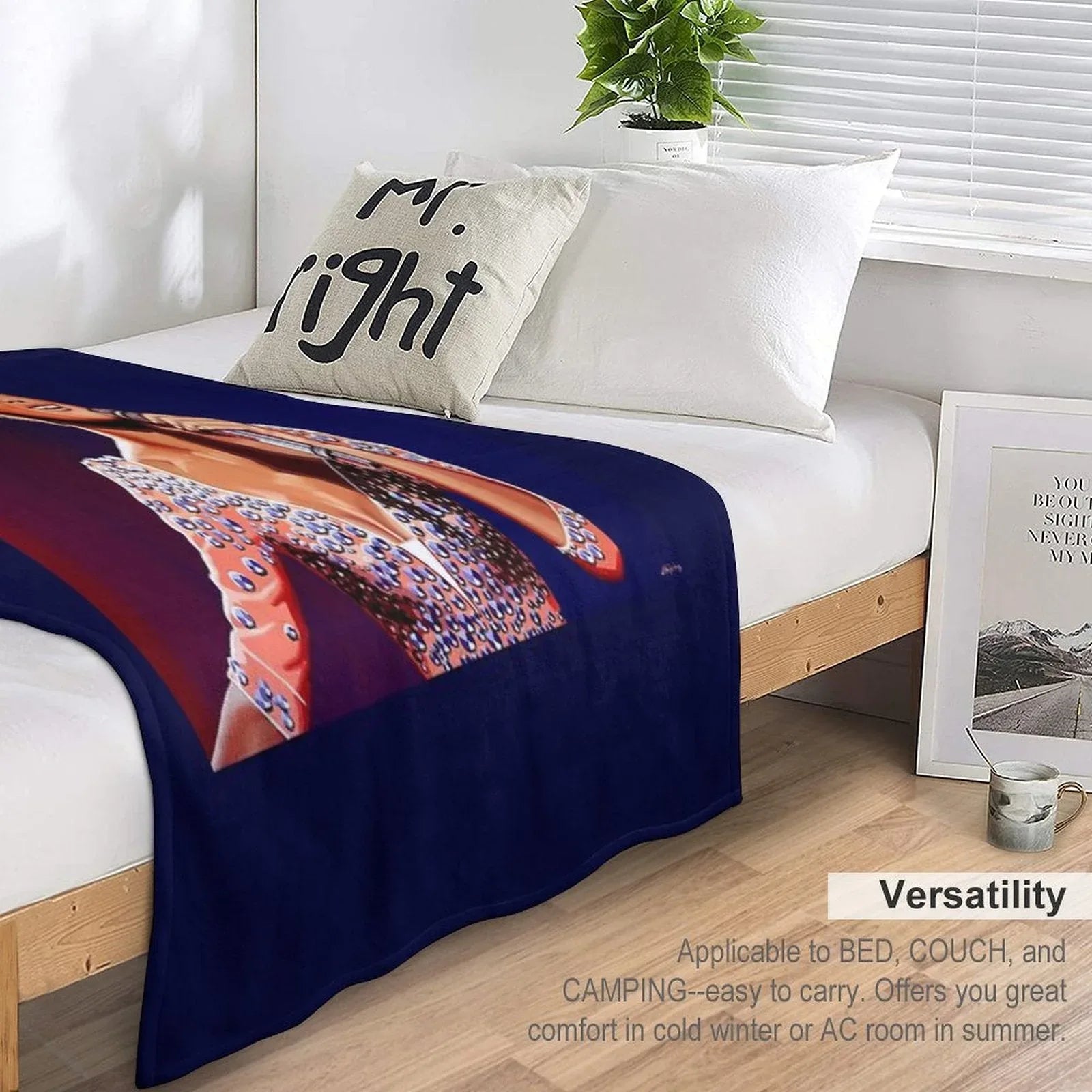 Helene Fischer Painting Throw Blanket