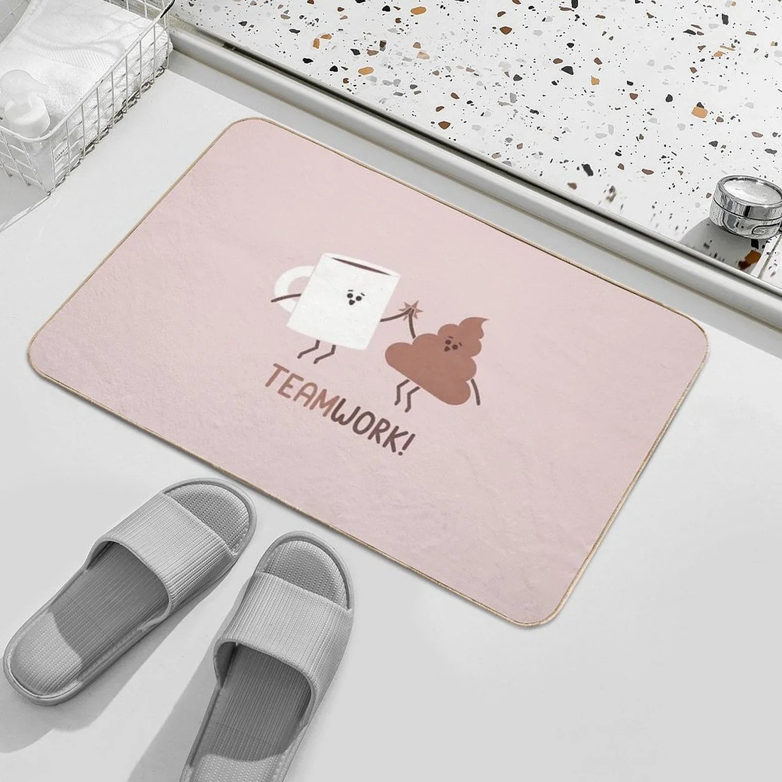 Teamwork Bath Mat