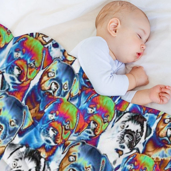 FEEL THE VIBE Easy Care Throw Blanket