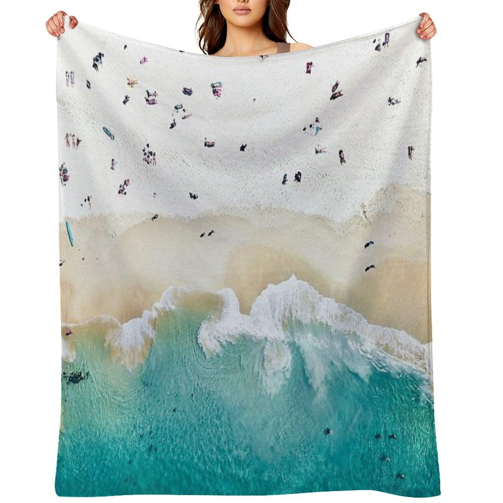 Summer Vibes Throw Blanket