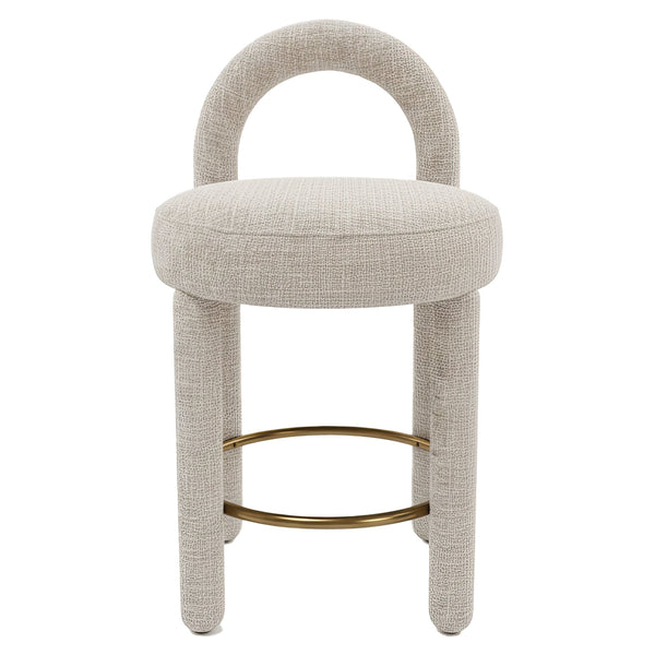 Curco Counter Stool (Set of 2) Gray