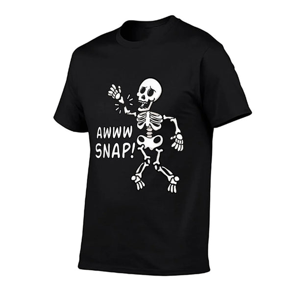 Aw Snap Broken Arm Skeleton Injury Wrist Surgery Recovery T-Shirt