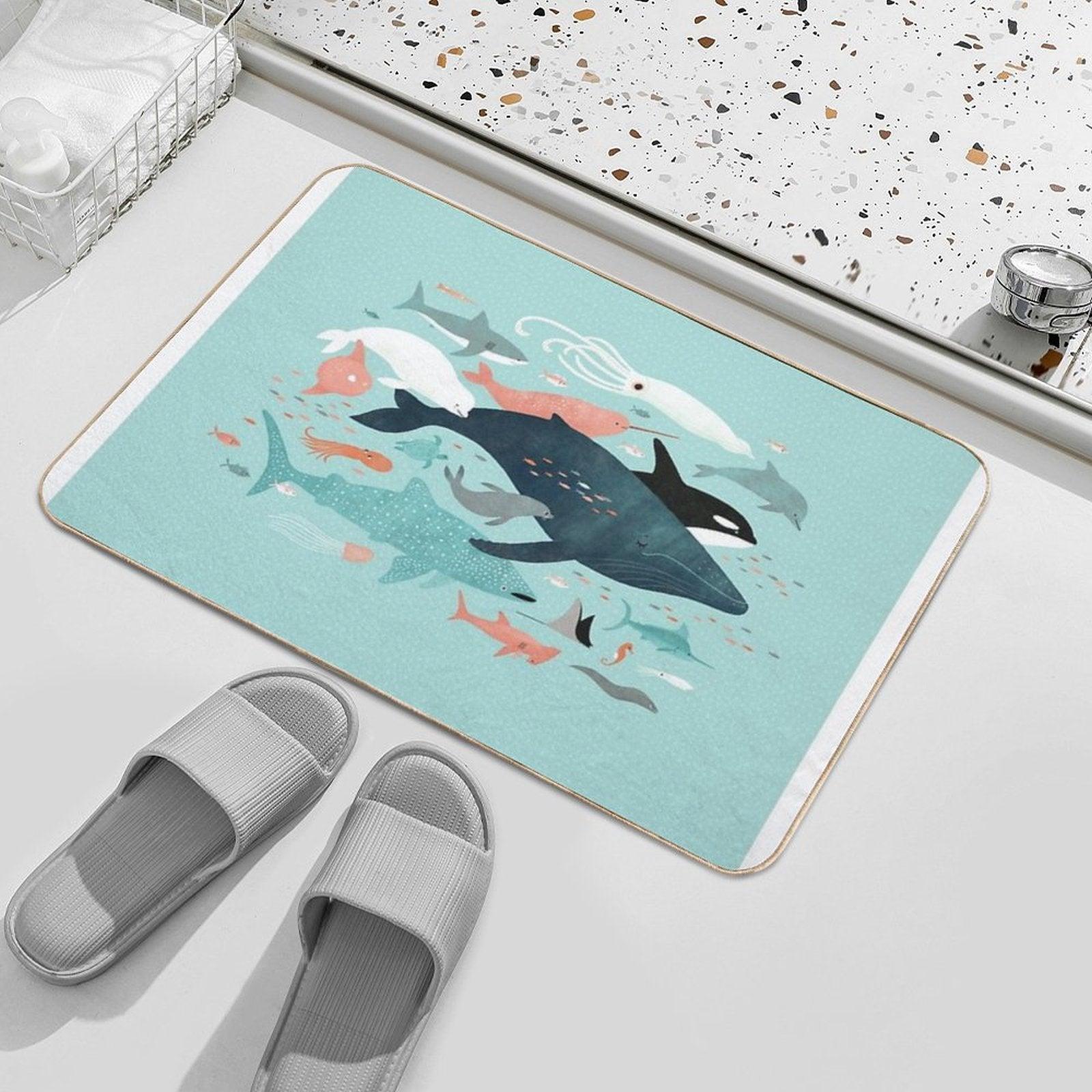 Under The Sea Menagerie Bath Mat