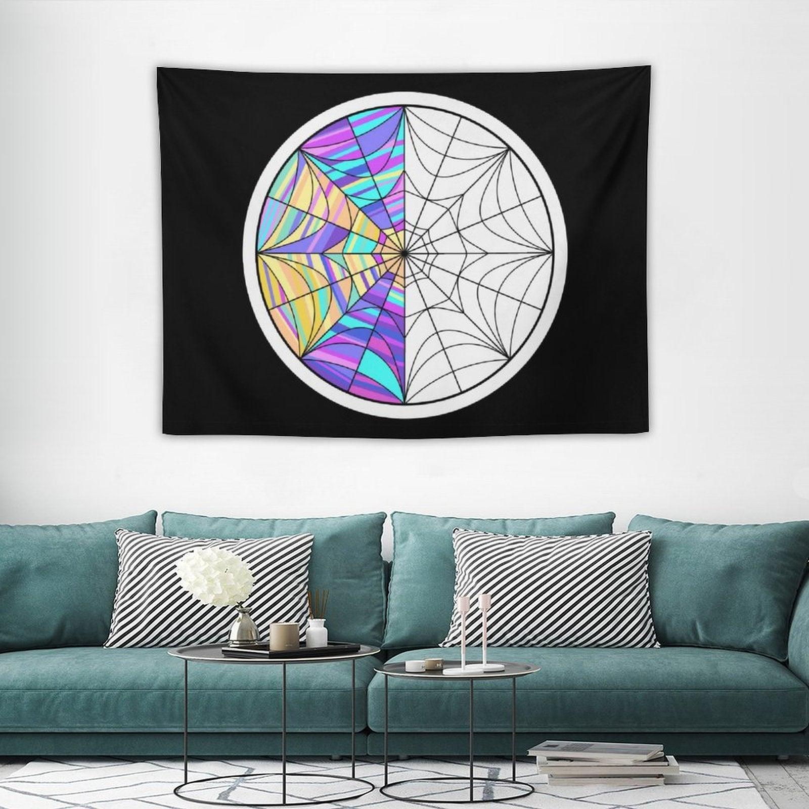 Wednesday Addams Birthday Decorations Tapestry