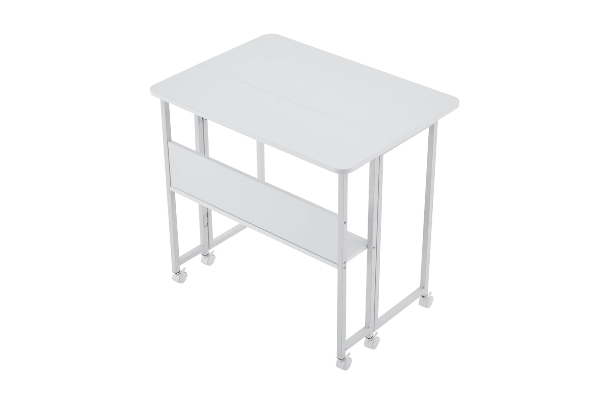Folding Desk Small Foldable Desk for Small Space