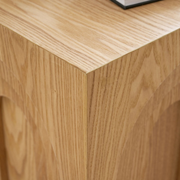 15.74'' Square Side Table Small Coffee Accent Bedside Table for Living Room Bedroom