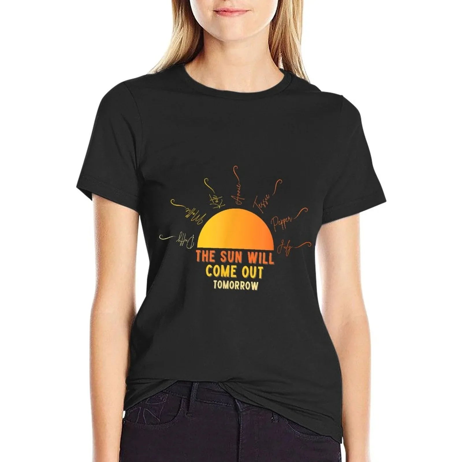 The Sun Will Come Out Annie & Orphans Inspired T-Shirt