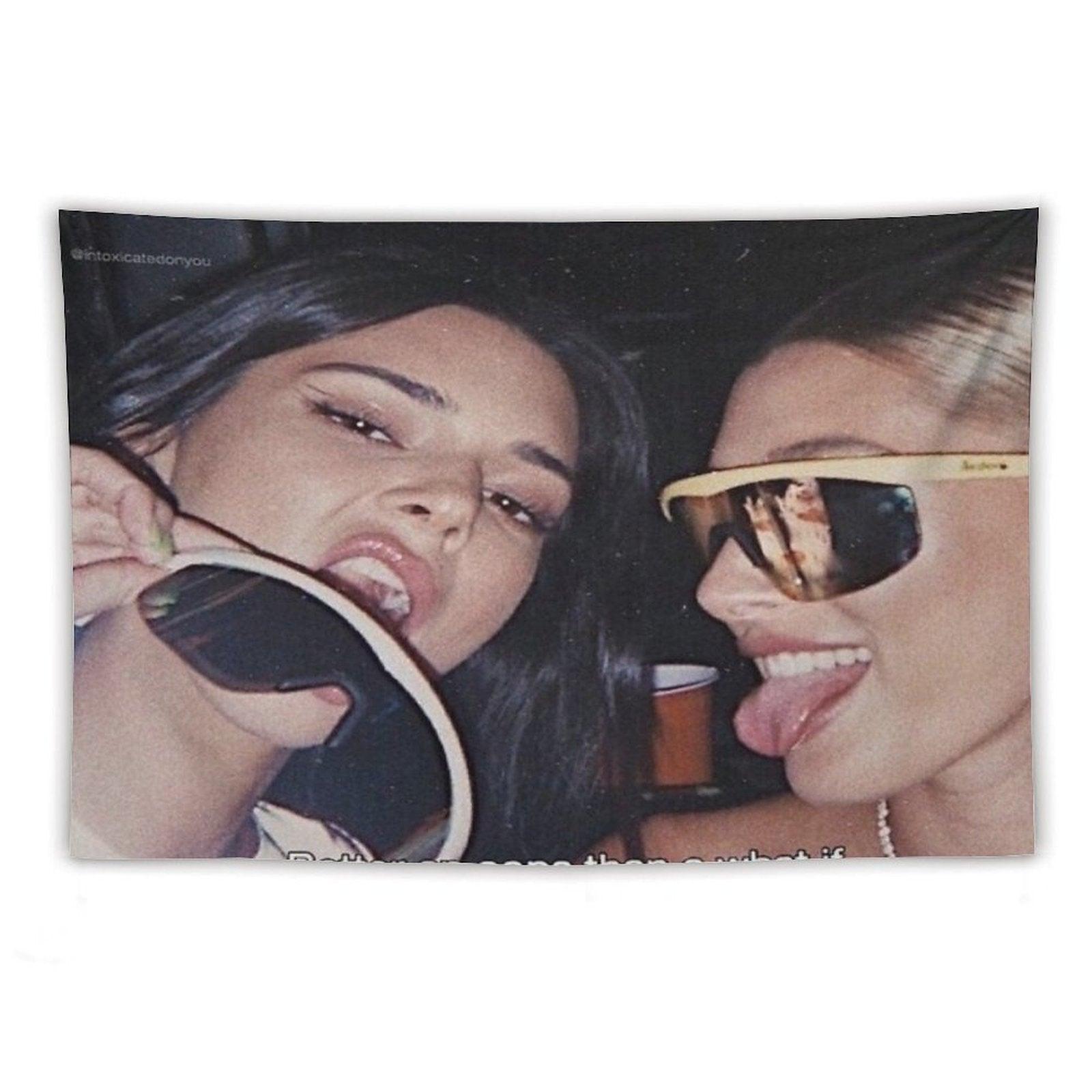 Kendall And Hailey Tapestry