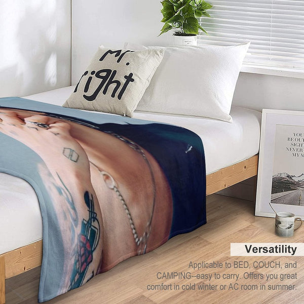 Jungkook Seven Velvety-soft Throw Blanket