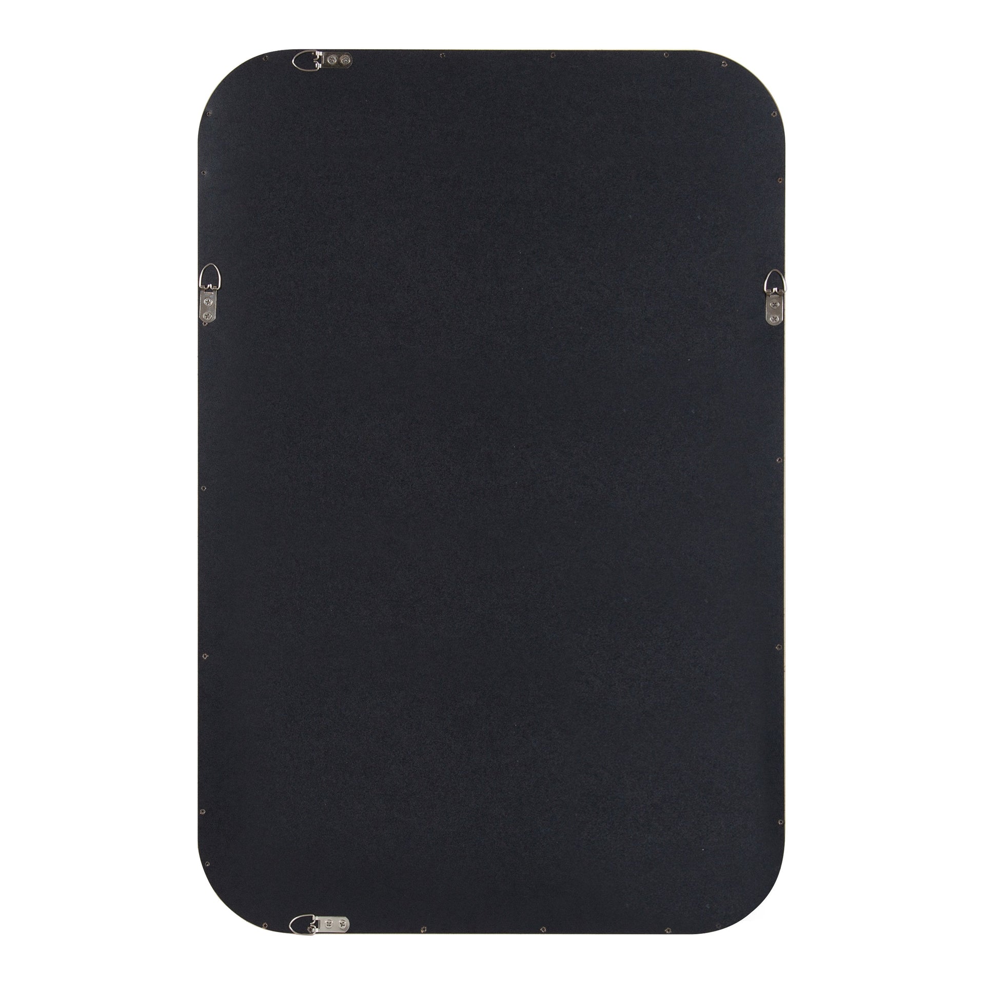Hutton Wood Framed Radius Rectangle Mirror