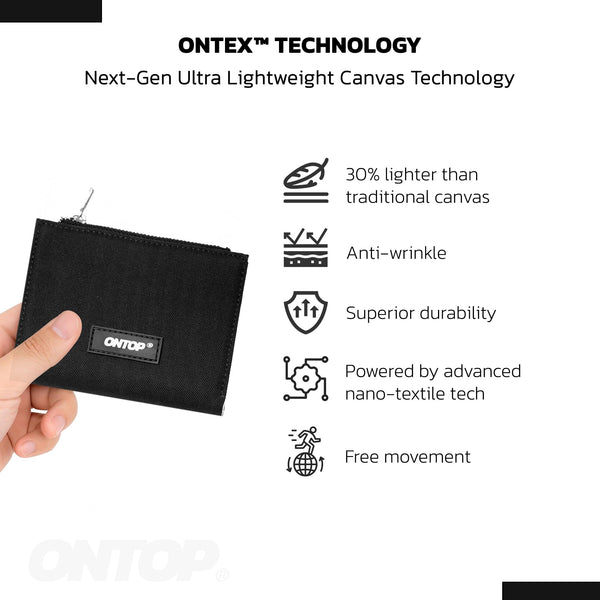 Bifold Zipper Wallet Card Holder