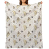 Vintage Pooh Throw Blanket