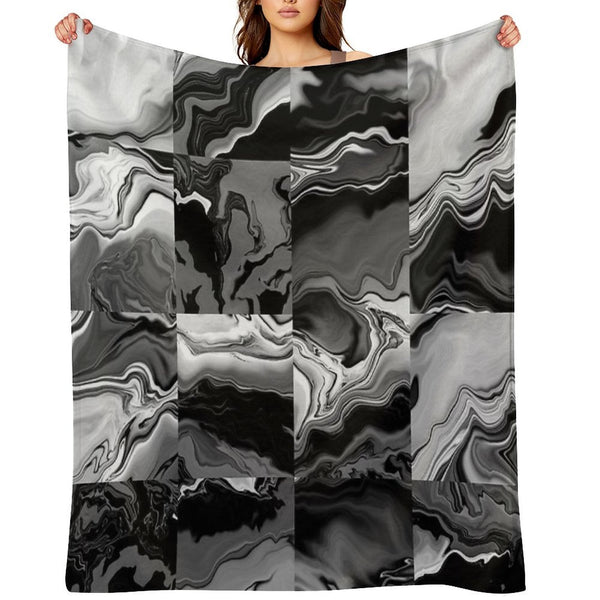 BROKEN SAW Multi-functional Throw Blanket