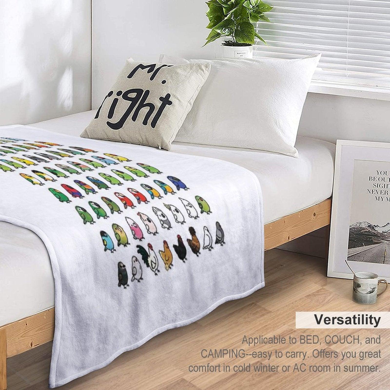 Everybirdy Collection Throw Blanket