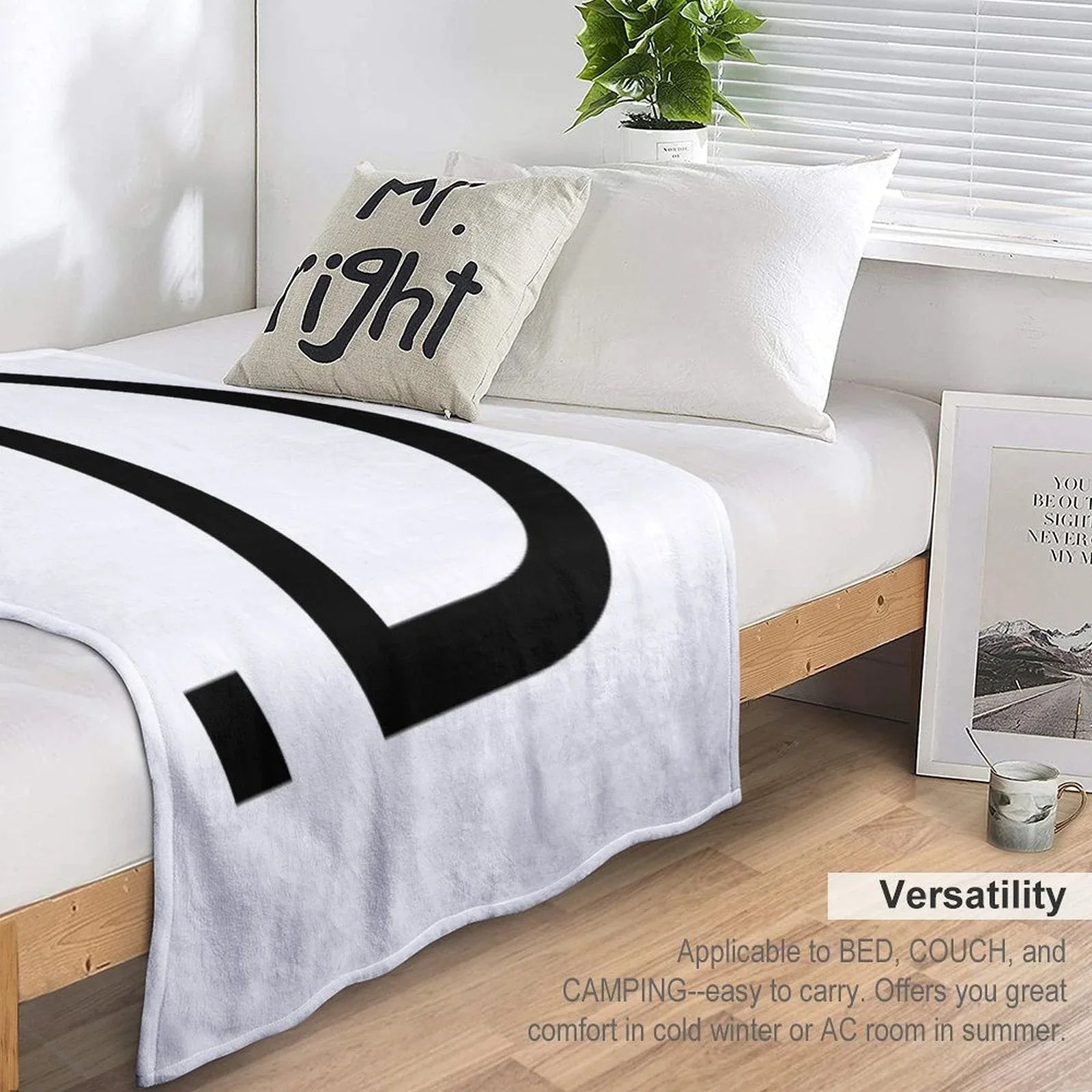 D Throw Blanket
