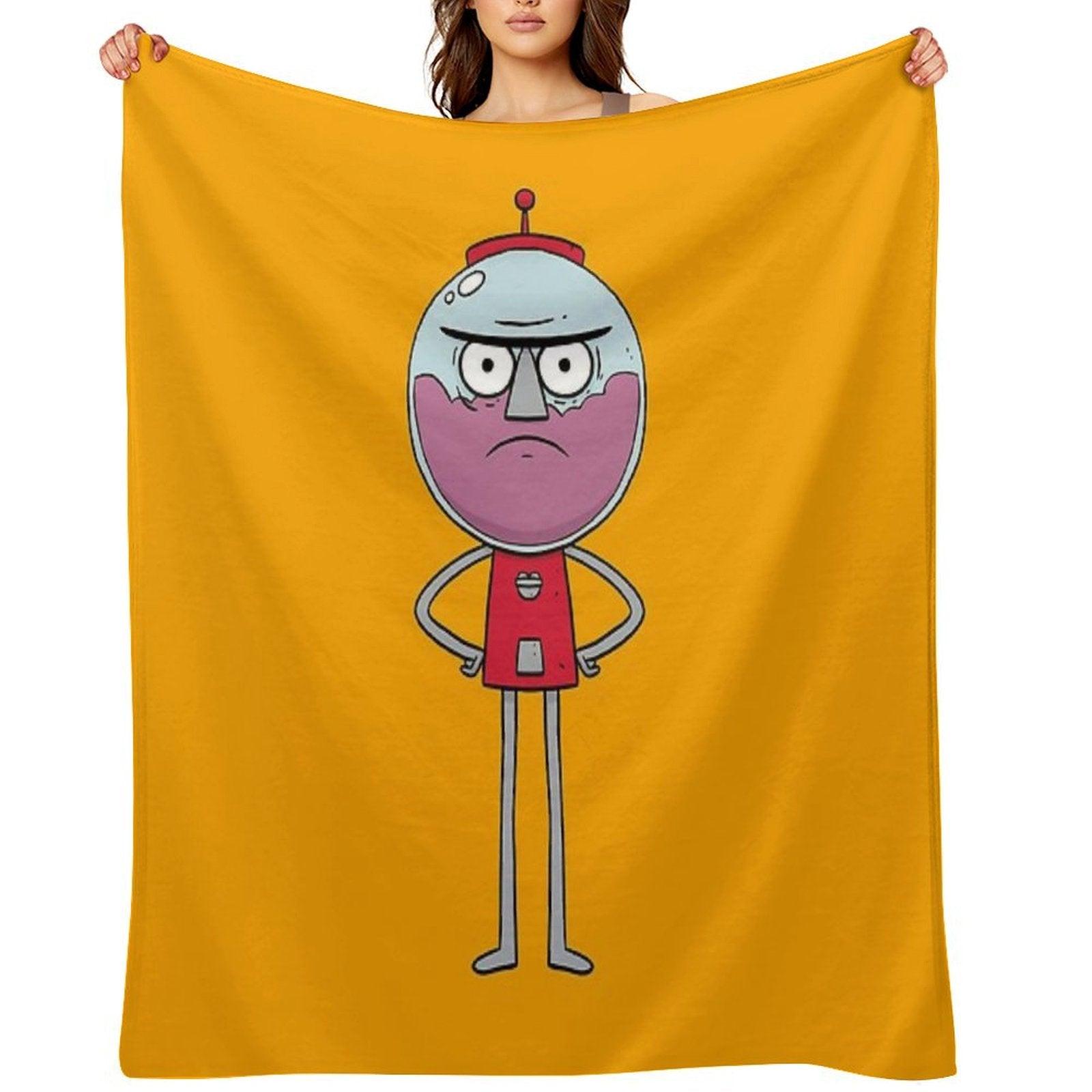 Regular Show - Benson Throw Blanket