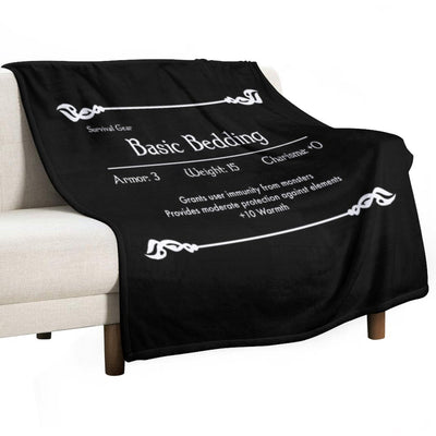 RPG Blanket Stats Comfort Throw Blanket