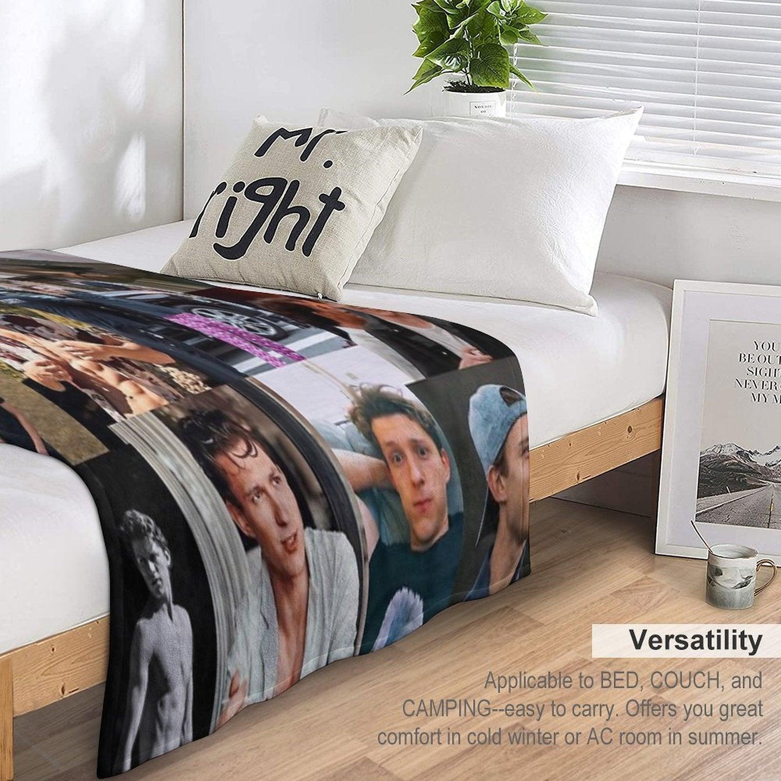 Tom Holland Collage Throw Blanket