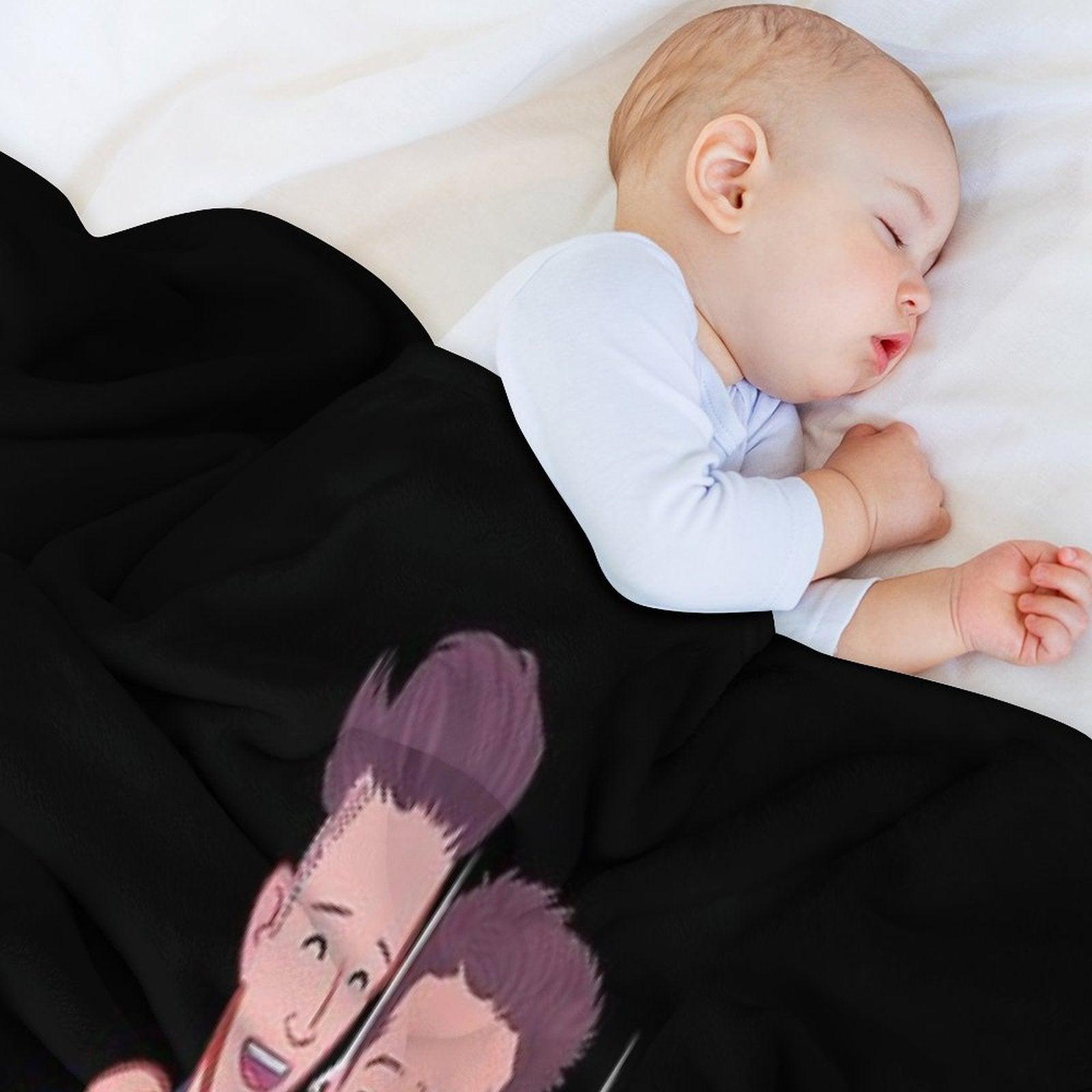 TOFOP- Toon Logo Throw Blanket