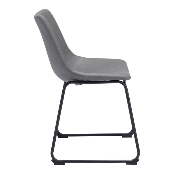 Smart Dining Chair (Set of 2) Charcoal