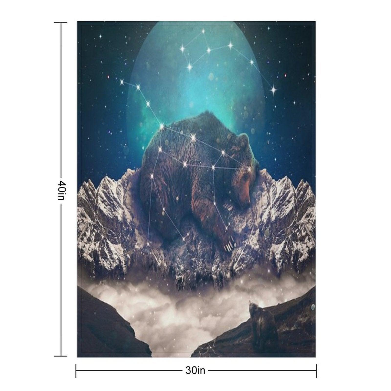 Under The Stars  Ursa Major Throw Blanket