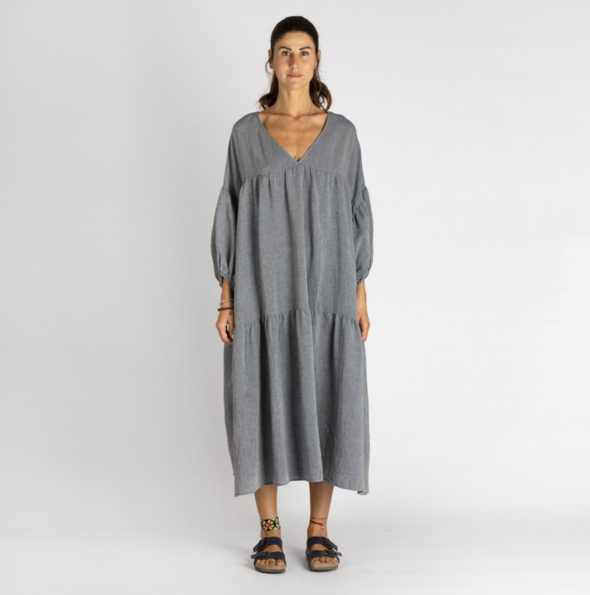 Sile Fully-Pleated Dress