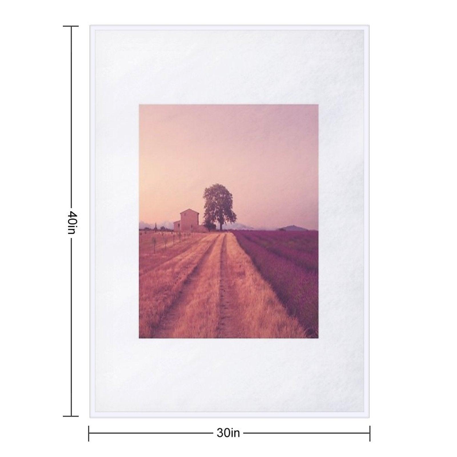 Provence Morning Light Throw Blanket