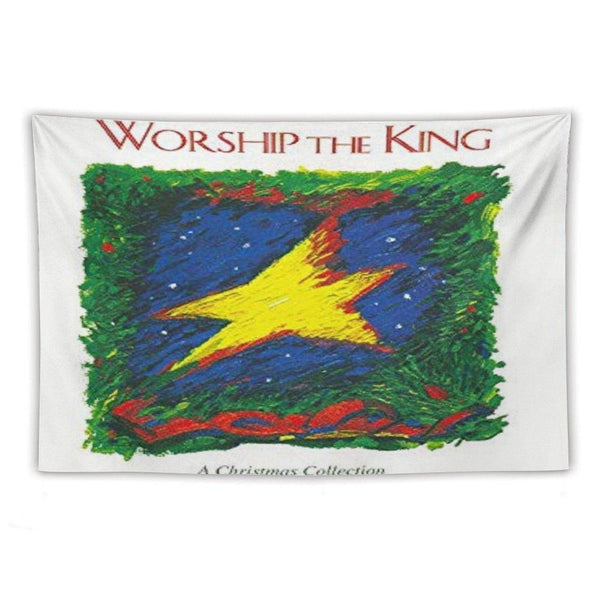 Worship The King A Christmas Collection Tapestry