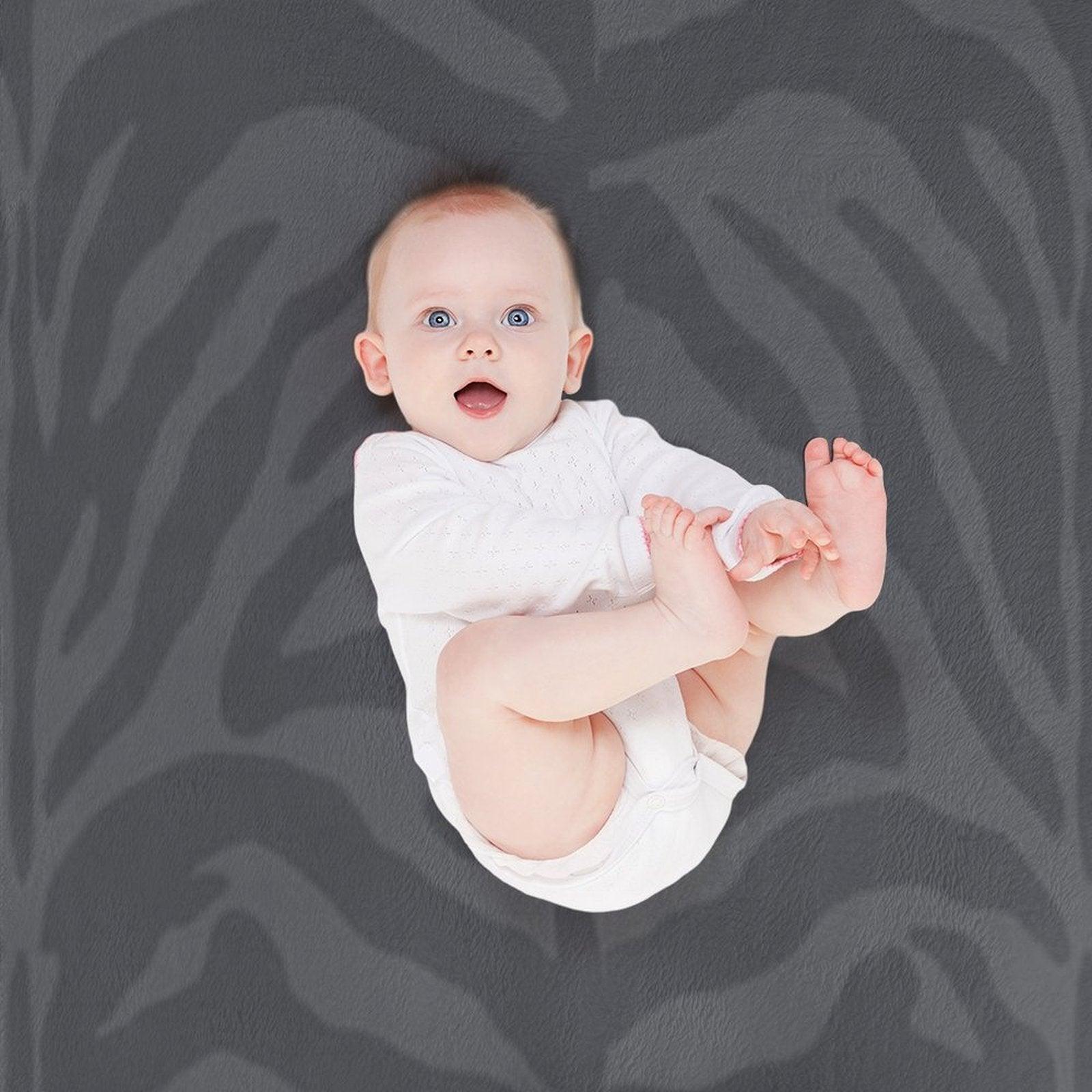 Tiger Print Design Throw Blanket