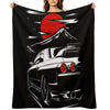 Nissan Skyline GTR 32  Haruna Throw Blanket